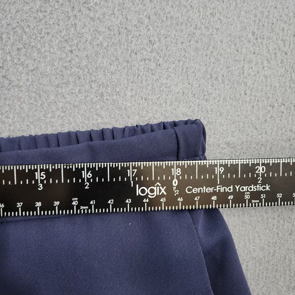 J. Crew Women 18 Navy High Rise Elastic Waist Jamie Dress Pant - Picture 11 of 11